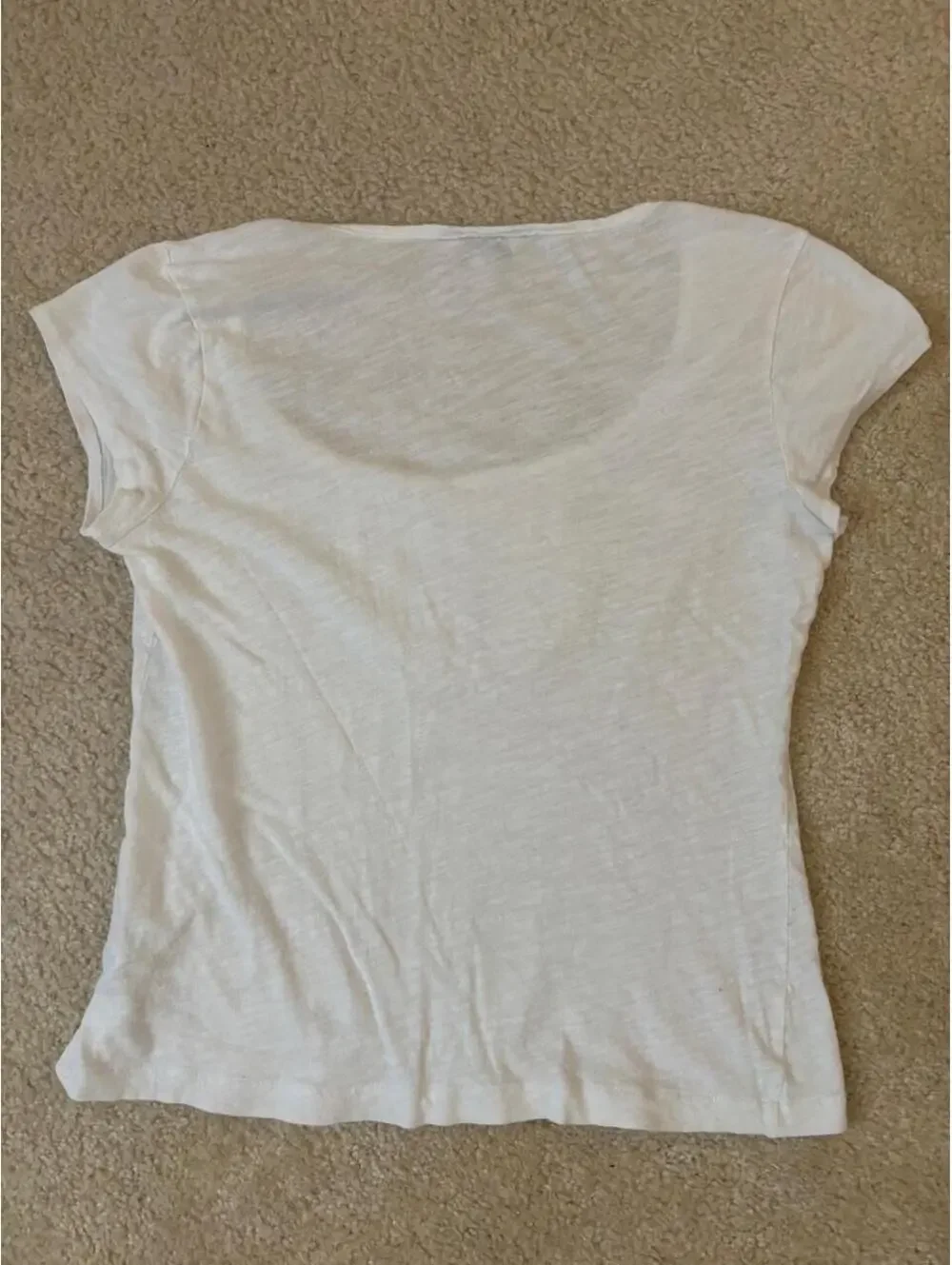 Y2K white tee